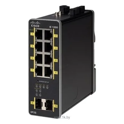 Cisco Industrial Ethernet IE-1000-8P2S-LM