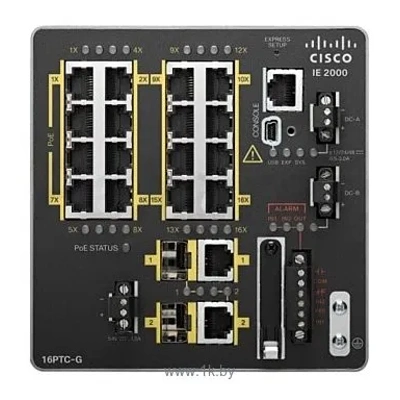 Cisco Industrial Ethernet IE-2000-16PTC-G-E