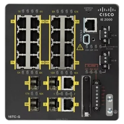 Cisco Industrial Ethernet IE-2000-16TC-G-N