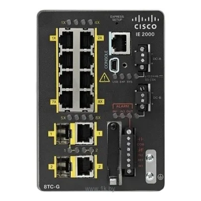 Cisco Industrial Ethernet IE-2000-8TC-G-E