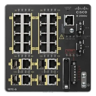 Cisco Industrial Ethernet IE-2000U-16TC-G-X