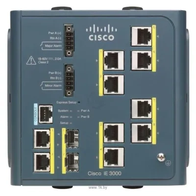 Cisco Industrial Ethernet IE-3000-8TC-E