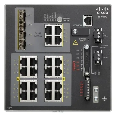 Cisco Industrial Ethernet IE-4000-16T4G-E