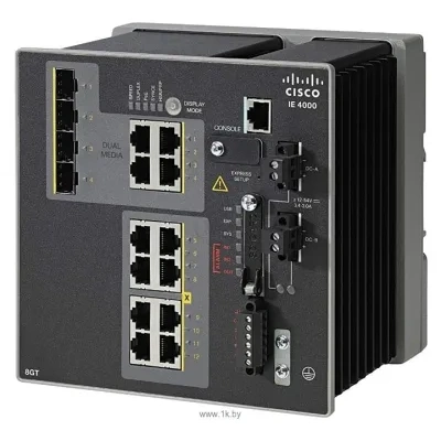 Cisco Industrial Ethernet IE-4000-8GT4G-E