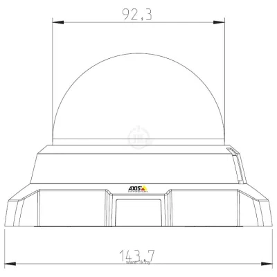 Axis P3304