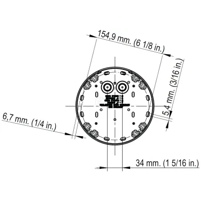 Axis P3364-LVE 12 mm