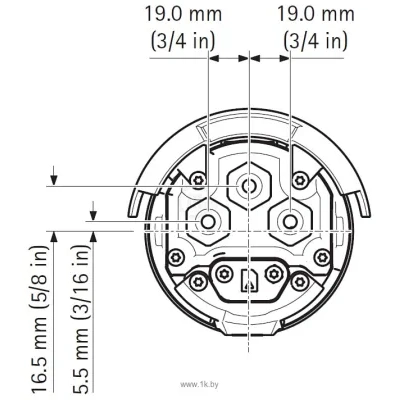 Axis Q1765-LE PT Mount