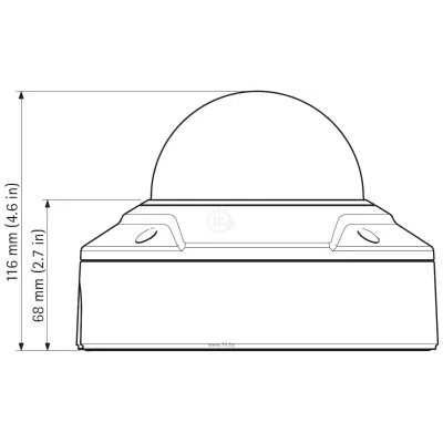 Axis Q3505-V 22 mm