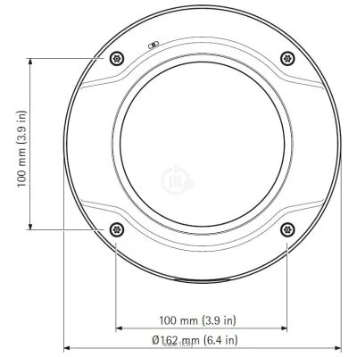 Axis Q3505-V 22 mm