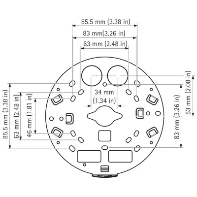 Axis Q3505-V 9 mm