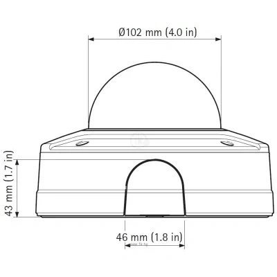 Axis Q3505-VE 22 mm