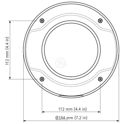 Axis Q3505-VE 22 mm