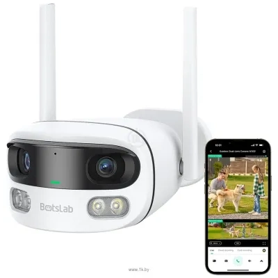 Botslab Outdoor Dual-Lens Camera W302